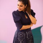 Keerthi shanthanu Instagram – Hey hiii🪁
from #soppanasundari audio launch!
Outfit : @zol_studio @subikanifabint 
Clicked by @jeevakaranphotography
