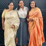 Keerthi shanthanu Instagram – Happy Mother’s day my Azhagis 💞
@jayanthirkv amma @poornimabhagyaraj ma

#amma #mom