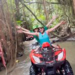 Keerthi shanthanu Instagram – My life be like…..Tough but fun✌️😎
ATV ride with my fav @sulujeeva 💚 Thanx for trusting me 😅🤣
And my other 2 immovable sisters 🤪🤣 @mahuvnish @gayathriraguramm 
@gtholidays.in