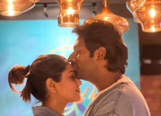 Keerthi shanthanu Instagram - We didn’t meet by accident, This woman is my Everything . ❤️ Happy bday wifey 😘 @kikivijay11 #hbd❤️ #hapybirthday #happybirthdaywifey #kiki