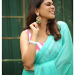 Keerthi shanthanu Instagram – 🩵🩷
Got ready for #superjodi @zeetamizh every sunday 6.30pm .
With my anbarey @rjvijayofficial 🩵

Makeup & styling  by Meee😉
Saree & blouse : @_.rubeenavogueofficial._ @rubyafroz80 
Beautiful jewellery: @jcsjewelcreations 
Photography : @haritha_aruna 
Hairdo : @vama_moirangthem