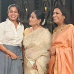 Keerthi shanthanu Instagram – Happy Mother’s day my Azhagis 💞
@jayanthirkv amma @poornimabhagyaraj ma

#amma #mom