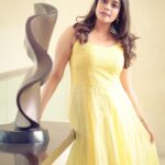 Keerthi shanthanu Instagram – ✨Butterscotch✨

Outfit : @poornimas_store ✨
Thank you for the lovely clicks guys @evidencemaker @karthikakphotography 

#yellow #yellove