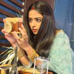 Khushi Dubey Instagram – My first love.
#lights #camera #action.
.
.
.
.
#khushidubey #khushians #aashiqana #aashiqanaonhotstar #aashiqana2onhotstar #blue #skyblue #traditional #ethnic #frame #instalove #style #fashion