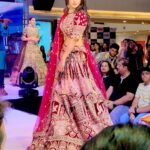 Khushi Dubey Instagram - All about when I walked…. Wearing this gorgeous outfit by @prashvvita ♥️ . . #khushidubey #nsfdiaries #rampwalk #fashionshow #ramp #walktheramp #runway #models #style #showstopper