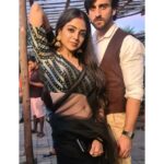 Khushi Dubey Instagram – Waiting for tonightttttttt!!!!❤️‍🔥
.
.
@disneyplushotstar
@gulkhan 
@genkstudio
.
.
.
.
#khushidubey #zaynibadkhan #aashiqana #aashiqanas2 #season2 #disneyplushotstar #hotstar #gulkhan #genkstudios #saree #black #ootd #chikki #yash #yakki #chikkisharma #tonight #release On Your Screen