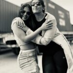 Khushi Dubey Instagram - Too lit to quit clicking crazy picsss hahahh😏😏😂😂😂 Thankyouu for always making my dayy sooooo much better @gulenaghmakhan ❤️ . . . . #khushidubey #gulkhan #crazy #moments #memories #cute #smile #love #pics #photooftheday #vibe #duo #happy #fun #Aashiqanas2 #sets #onlocation Navi Mumbai