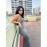 Khushi Dubey Instagram - Grey shades….. . . #khushidubey #khushians #calm #mood #grey #breezy