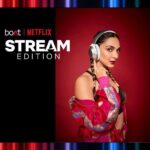 Kiara Advani Instagram - Now Streaming: On Repeat🔁 Just plug in the Stream Edition, and it's time to Tudum, wherever and whenever with up to 25dB Active Noise Cancellation 🎬 @netflix_in #boAtXNetflix #IndiaKeepWatching #StreamEdition