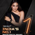 Kiara Advani Instagram - Congratulations @fireboltt_ for leading India into the future of advanced tech and becoming India’s no. 1 smartwatch brand.* Unleash your inner fire and achieve greatness with @fireboltt_ #FIREBOLTT #WATCHoutfortheBEST #FindYOURFire #No1 *As per IDC report, 1Q 2023