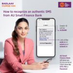 Kiara Advani Instagram – Don’t let fraudsters fool you 🕵️♂️ Always verify messages from your Bank and trust only on authentic sources before clicking on any website URL
@aubankindia
#SafeBanking #AUSmallFinanceBank #BadlaavHumseHai