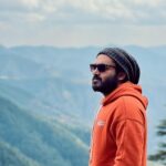 Kiran Abbavaram Instagram – On a Mountain Road Trip 🏍️🗻