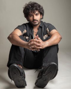 Kiran Abbavaram Instagram - 🖤🖤

Captured by : @anirudhkaluvarao 
Styled by : @vaishnavi_pss @gothic_playboy