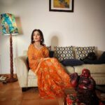 Kiran Rathod Instagram - Only Me 🧡 Yes Me 🧡 #justforyou #potrait 🧡 ❤️ ❤️ #outfitoftheday #photooftheday #love#peace#happiness #instagood #instalike #instamood