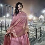 Kiran Rathod Instagram - Pictures say it all How Happy I feel 😇😇 When I am here 💝💖💗💓💞💞 Love to all 😘🤗🤗 #govindagovinda #tirupatibalaji #kamadaekadashi #saturday #april1st #April Tirumala Tirupati Devasthanam, Andhra Pradesh, India