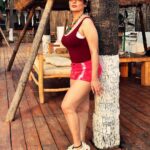 Kiran Rathod Instagram – Beautiful Me 😉😉😉💋💕❤️ Thalassa Beach Boutique Resort