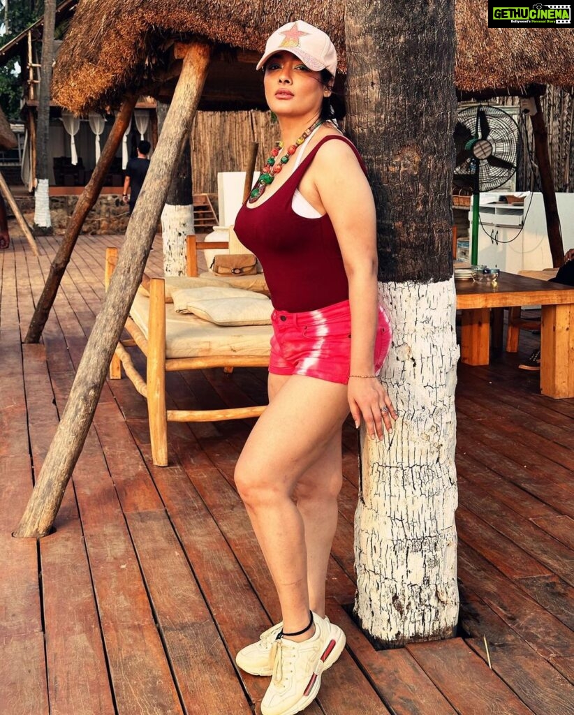Kiran Rathod Instagram - Beautiful Me 😉😉😉💋💕❤ Thalassa Beach Boutique Resort