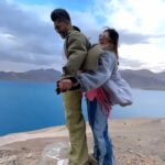 Kishwer Merchant Instagram – Hold on to me 💫❤️ @kishwersmerchantt 🧿❤️ 

LEH… thanku for giving us soooo many memories ❤️ will always cherish these days ! Coming back soon ❤️💫 Pangong Lake, Ladakh
