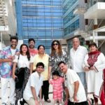 Kishwer Merchant Instagram – Happy Father’s Day to Abu and the other 3 father’s as well.. all of you play a very important role in my life ❤️ love and respect 🌷