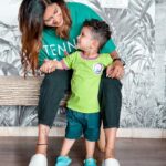 Kishwer Merchant Instagram – Growing Up too fast 🧿🤍 
Day 1 of Montessori 🌷