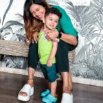 Kishwer Merchant Instagram – Growing Up too fast 🧿🤍 
Day 1 of Montessori 🌷