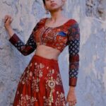 Krisha Kurup Instagram - #sawariya . . . Styling : @keerthysampath Costume : @lopa_tailoring_and_embroidery Jewellery : @avyaali Photography: @timelesstalesphotography
