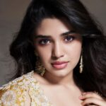 Krithi Shetty Instagram - Sending positive energy to all of you 🤗🤗🤗 #spreadpositivity • • • Styled by @tanishqmalhotraa Wearing @prishostore Bangle and ring @ajewelsbyanmol Earrings by @goldenwindow @ascend.rohank Assisted by @thestylethesaurus_ Makeup @sadhnasingh1 Hair @kamaldeepss Photographer @venurasuri