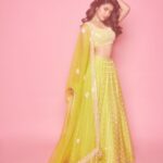 Krithi Shetty Instagram - #dreamy #vibes 🌼⭐️ Also I hope you are doing well…and are having a nice day 😊 take care 💛 • Outfit @madsamtinzin Jewellery @amrapalijewels Styling @archamehta Team @poorvjainn @ira_bindal H & M @krishnakami @makeupbysalonij