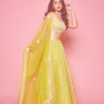 Krithi Shetty Instagram - #dreamy #vibes 🌼⭐️ Also I hope you are doing well…and are having a nice day 😊 take care 💛 • Outfit @madsamtinzin Jewellery @amrapalijewels Styling @archamehta Team @poorvjainn @ira_bindal H & M @krishnakami @makeupbysalonij