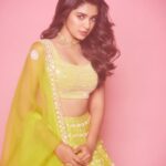 Krithi Shetty Instagram - #dreamy #vibes 🌼⭐️ Also I hope you are doing well…and are having a nice day 😊 take care 💛 • Outfit @madsamtinzin Jewellery @amrapalijewels Styling @archamehta Team @poorvjainn @ira_bindal H & M @krishnakami @makeupbysalonij