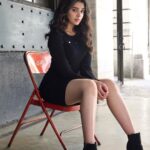 Krithi Shetty Instagram - The little black dress never goes out of style 🖤 #style #black #swag 📸 @prabal