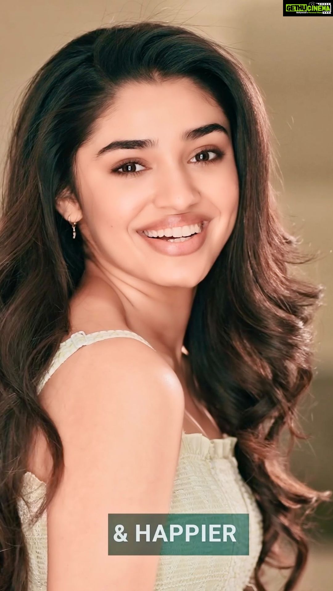Krithi Shetty Instagram - Recently I came across the concept of Body Fat %. Even a person who looks slim can have high fat%. One of the most important ways to reduce it is to eat clean, have right amount of protein & exercise regularly in order to have a #healthybody 🤍 Started my 2023 with #OZiva90daysfitnessChallenge. No complicated stuff, just 2 simple things for my fitness. 1. Daily Running for at least 30 mins to keep me strong & energetic 2. My daily morning intake of OZiva Protein & Herbs to improve my metabolism & work on reducing my body fat%. Even if I miss exercising, I don’t miss my daily morning OZiva drink! Loving the new routine so far! I feel so fit & happy. Join me in this challenge. It’s fabulous. #OZiva90DaysFitnessChallenge #OZivaHealthyResolutions #fitnessmotivation #ad