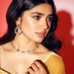 Krithi Shetty Instagram - The glow up is never external 🥰 • • Styled by @jukalker Styling team @pratimajukalker Saree @nitikagujralofficial @amigos.rizwan Jewellery @akoyajewels Makeup @pinkylohar Hair @kamaldeepss Photographer @ishan.n.giri Asst @louis_prashanth Retoucher @enhancingmoments