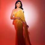 Krithi Shetty Instagram - The glow up is never external 🥰 • • Styled by @jukalker Styling team @pratimajukalker Saree @nitikagujralofficial @amigos.rizwan Jewellery @akoyajewels Makeup @pinkylohar Hair @kamaldeepss Photographer @ishan.n.giri Asst @louis_prashanth Retoucher @enhancingmoments