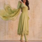 Krithi Shetty Instagram - #sunkissed #goldenhour ☺️🌞 • • Styled by @tanishqmalhotraa Wearing @nitikagujralofficial Jewellery @qisbyashmeet Assited by @thestylethesaurus_ M & H - @pinkylohar @kamaldeepss Photographer: @ishan.n.giri Asst: @louis_prashanth Retoucher: @enhancingmoments