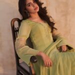 Krithi Shetty Instagram - #sunkissed #goldenhour ☺️🌞 • • Styled by @tanishqmalhotraa Wearing @nitikagujralofficial Jewellery @qisbyashmeet Assited by @thestylethesaurus_ M & H - @pinkylohar @kamaldeepss Photographer: @ishan.n.giri Asst: @louis_prashanth Retoucher: @enhancingmoments