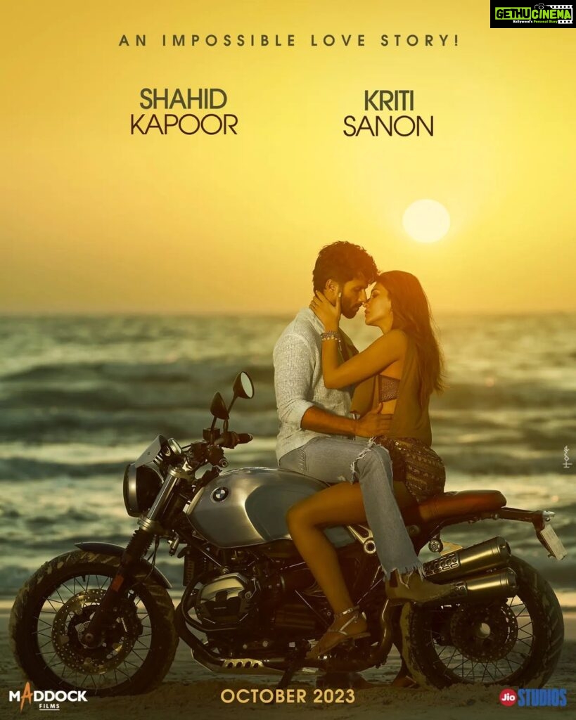 Kriti Sanon Instagram - Announcing the wrap of our impossible love story!🎬❤️ Our untitled project is set to release in Oct 2023. A Jio studios and Dinesh Vijan presentation. Written & Directed by Amit Joshi & Aradhana Sah Produced by Dinesh Vijan, Jyoti Deshpande & Laxman Utekar A Maddock film’s production @shahidkapoor @aapkadharam #DimpleKapadia @real.amitjoshi @i_aradhana_ #DineshVijan #JyotiDeshpande @laxman.utekar @sharadakarki @pvijan @maddockfilms @officialjiostudios