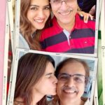 Kriti Sanon Instagram - The first man that really loved me.. in a way that no one else can! 💖 You are the simplest man with the purest heart and we love you so so much! ♥️🤗 Happyyy Birthday Papa 💖 Hats off to you for handling three over-thinking not-so-simple women! 🤪🤣