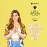 Kriti Sanon Instagram - Zivame's Grand Lingerie Festival is now LIVE 💞 Shop at India's Biggest Intimate Wear Sale and get up to 70% Off on Lingerie, Sleepwear, Activewear, Shapewear & more! USE MY CODE: KRITIZIVAME10 to get extra 10% off. It's finally time to shop, shop, shop! 🛒🛒 #Grandlingeriefestival #zivame