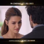 Kriti Sanon Instagram – Pyaar mein no sorry, no thank you, aur NO MA’AM! 

#Shehzada in cinemas now, book your tickets!

#RohitDhawan @KartikAaryan @M_Koirala #PareshRawal @RonitBoseRoy @SachinSKhedekar @rajpalofficial #Trivikram @iPritamOfficial #BhushanKumar #KrishanKumar #AlluAravind #SRadhaKrishna @AmanTheGill 

@Tseriesfilms @AlluEnts @HaarikaHassine @RamaraFilms @Tseries.official @Shivchanana #BunnyVas @MantenaMadhu @NagaVamsi19 @AnkurRatheeOfficial @HindujaSunny @aafilms.official