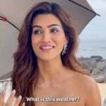 Kriti Sanon Instagram - The madness behind the hotness of #MundaSona song! 🔥 ☀️ 🌧 #Shehzada 17th Feb 2023 😘