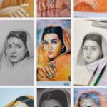 Kriti Sanon Instagram - Thank you for giving so much love to this poster with your beautiful paintings! ♥️🙏🏻 And for Making this song TREND before release!! 🫶🏻 #RamSiyaRam song out tomorrow at 12noon! Stay Tuned! 🌸 #Adipurush @omraut @tseries.official @retrophiles1 @actorprabhas