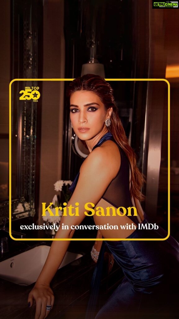 Kriti Sanon Instagram - In this #IMDbExclusive, @kritisanon recounts the incredible process with which she approached her performance in Mimi, especially while getting ready for some very emotional scenes. So naturally, the love and accolades that the movie and Kriti’s performance inevitably received was not surprising at all. 💛 Regularly updated, the #IMDbIndiaTop250 List is a collection of the most loved & highest-rated Indian titles by fans. This can be found under the India Spotlight tab on both, the IMDb app & website. 🎬: Mimi | Netflix