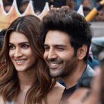 Kriti Sanon Instagram - Trailer dekha kya?? 👑❤️ #Shehzada in theatres from 10th Feb 2023!! 🥰 @kartikaaryan #RohitDhawan