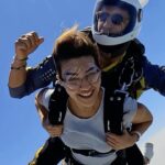 Kriti Sanon Instagram - Jumping out of my comfort zone! Quite literally!! 🤪 Wat an incredible experience!! Ticking off my bucket list ✅ #SkyDiving