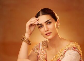Kriti Sanon Instagram - ♥️ @abujanisandeepkhosla HMU - @aasifahmedofficial @adrianjacobsofficial Styled by - @sukritigrover Assisted by- @vanigupta.23 📸- @tejasnerurkarr