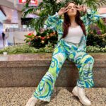 Kritika Sharma Instagram - Let the fun begin @itsshubhanshisingh ❤️ Outfit @themicromoda @publiquedom Stylist: @the_neerajpandey #travel #thailand #friends #girlstrip #love #friendship KLIA - Kuala Lumpur International Airport