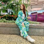 Kritika Sharma Instagram - Let the fun begin @itsshubhanshisingh ❤️ Outfit @themicromoda @publiquedom Stylist: @the_neerajpandey #travel #thailand #friends #girlstrip #love #friendship KLIA - Kuala Lumpur International Airport