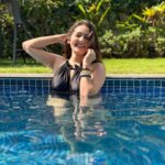 Kritika Sharma Instagram - Sunday funday with @tanyasharma27 📍@utopianvillas #pool #goa #goadiaries #siblings #sharmasisters #swimmingpool #waterbaby Goa
