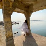 Kritika Sharma Instagram - 🕊️ #gujrat #somnath #spritual #peace #model #girl #indian #white #kritikasharma Somnath